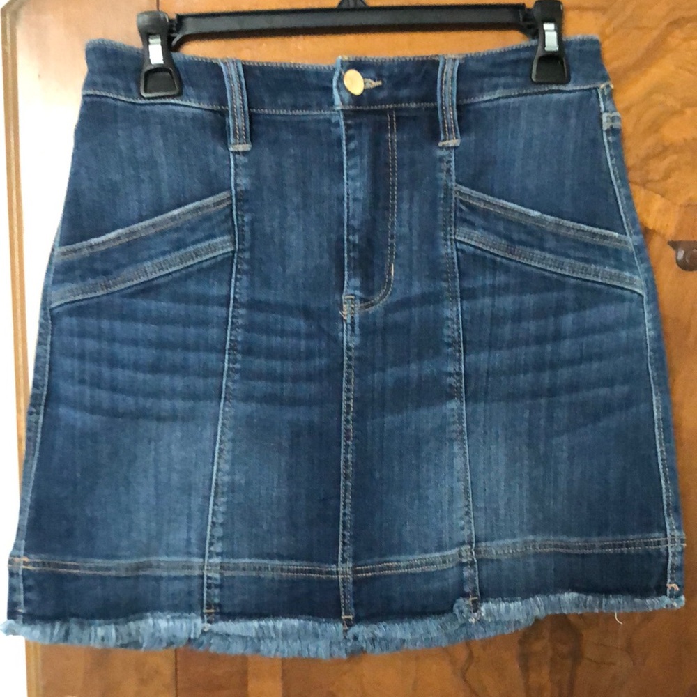 Denim Mini Skirt